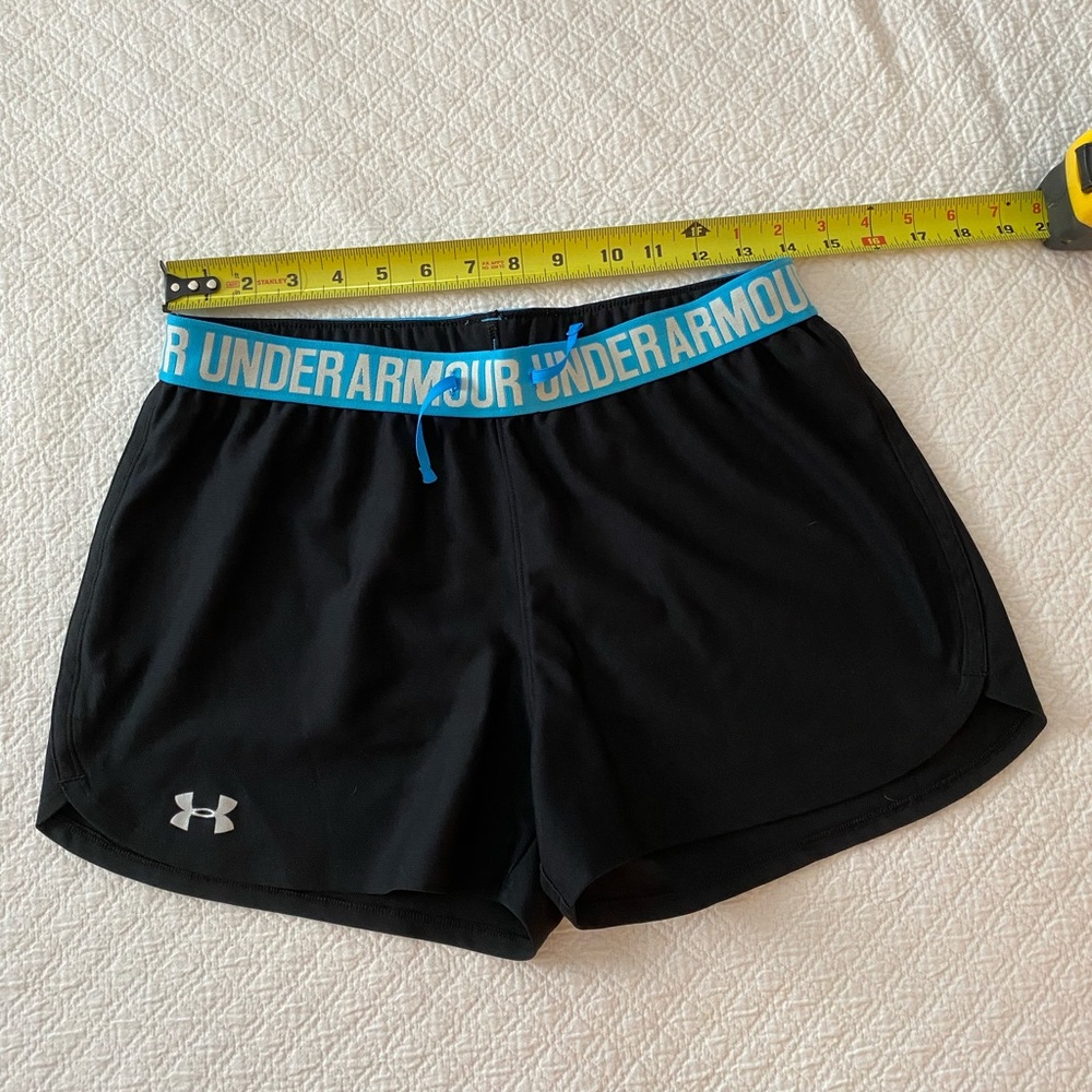 Black Under Armour Play Up Shorts